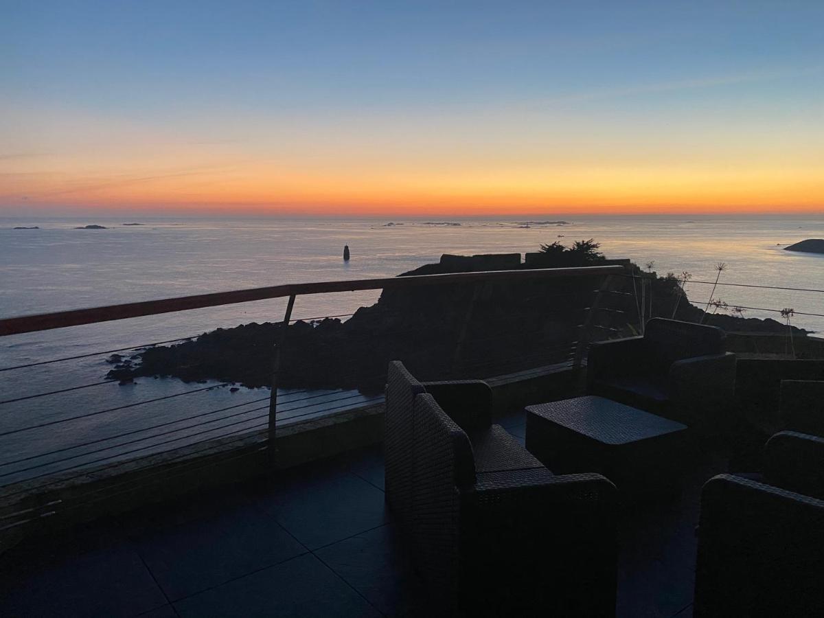 L'Exception Terrasse Vue Mer Haut De Gamme Saint-Quay-Portrieux Exterior foto