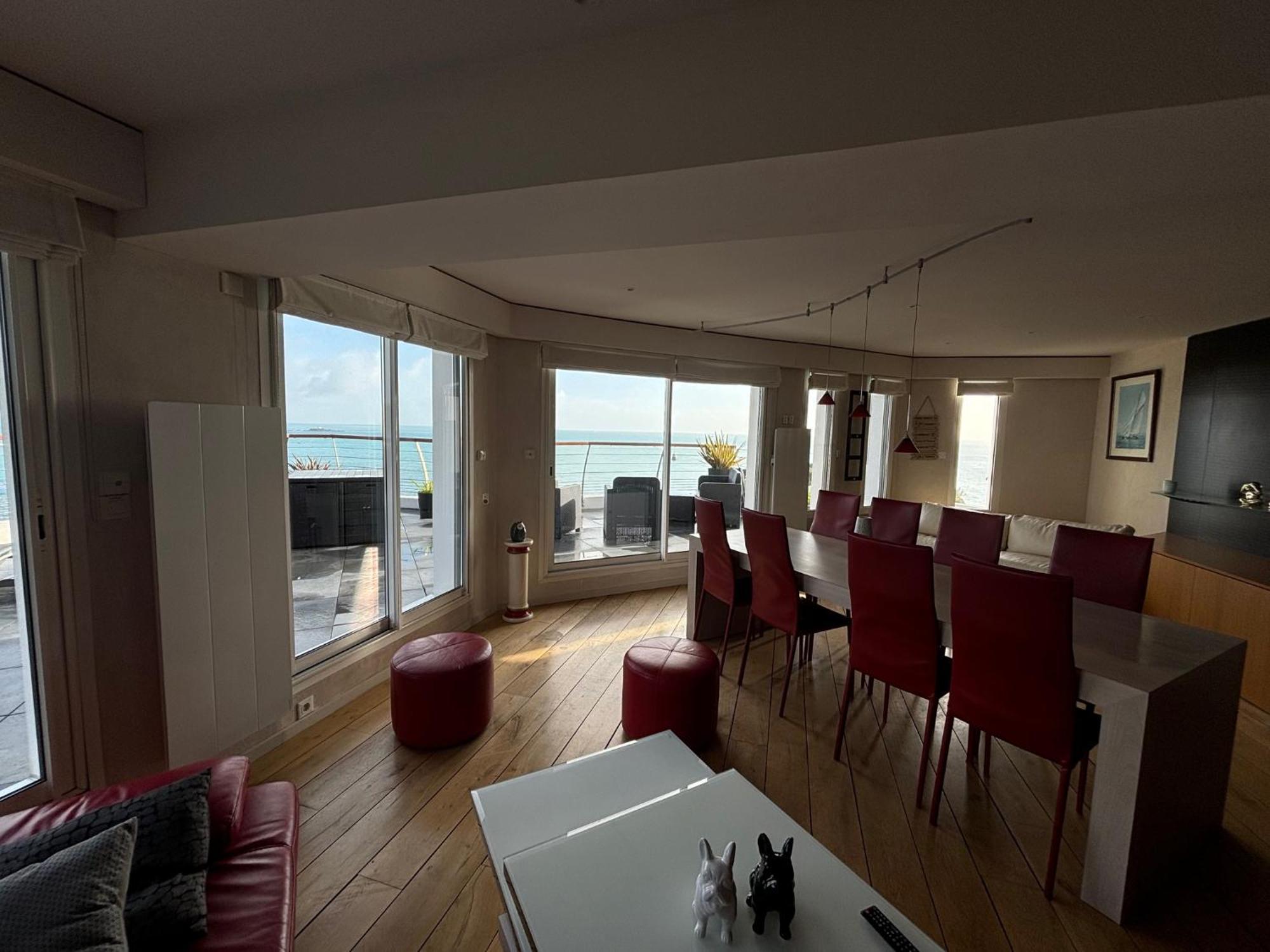 L'Exception Terrasse Vue Mer Haut De Gamme Saint-Quay-Portrieux Exterior foto